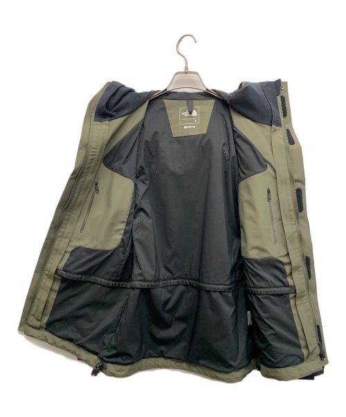 THE NORTH FACE（ザ ノース フェイス）THE NORTH FACE (ザ ノース フェイス) マウンテンジャケット ブラック×カーキ サイズ:Sの古着・服飾アイテム