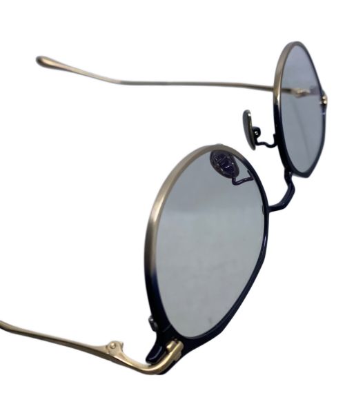 taylor with respect（テイラーウィズリスペクト）taylor with respect (テイラーウィズリスペクト) アイウェア ネイビー×シャンパンゴールドの古着・服飾アイテム