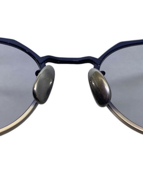 taylor with respect（テイラーウィズリスペクト）taylor with respect (テイラーウィズリスペクト) アイウェア ネイビー×シャンパンゴールドの古着・服飾アイテム