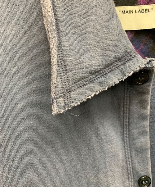 OFFWHITE（オフホワイト）OFFWHITE (オフホワイト) コットンジャケット グレー サイズ:Mの古着・服飾アイテム