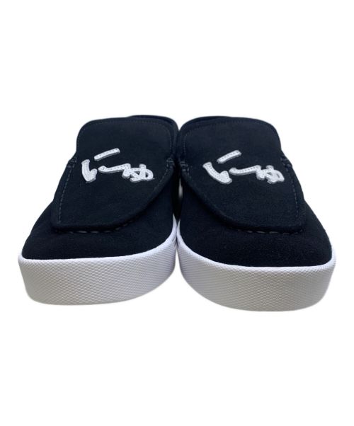 via SANGACIO（ヴィア・サンガチオ）via SANGACIO (ヴィア・サンガチオ) にゅ～ずLOAFER ブラック×ホワイト サイズ:27.5の古着・服飾アイテム