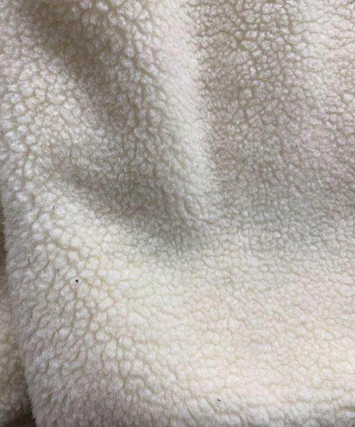 MONCLER（モンクレール）MONCLER (モンクレール) リバーシブルダウンジャケット アイボリー×オリーブ サイズ:4の古着・服飾アイテム