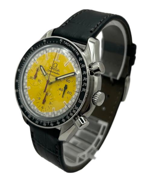OMEGA（オメガ）OMEGA (オメガ) Speedmaste﻿r Automatc Schumacher 39/スピードマスター オートマチック シューマッハ 39/Ref.3810.12.40/イエロー文字盤 イエロー サイズ:39mmの古着・服飾アイテム