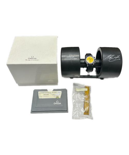 OMEGA（オメガ）OMEGA (オメガ) Speedmaste﻿r Automatc Schumacher 39/スピードマスター オートマチック シューマッハ 39/Ref.3810.12.40/イエロー文字盤 イエロー サイズ:39mmの古着・服飾アイテム