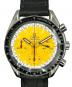 OMEGA（オメガ）の古着「Speedmaste﻿r Automatc Schumacher 39/スピードマスター オートマチック シューマッハ 39/Ref.3810.12.40/イエロー文字盤」｜イエロー