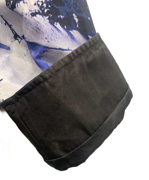 THE NORTH FACE（ザ ノース フェイス）THE NORTH FACE (ザ ノース フェイス) SUPREME (シュプリーム) 17AW 雪山 マウンテンパーカー  ブラック×ブルー サイズ:Mの古着・服飾アイテム