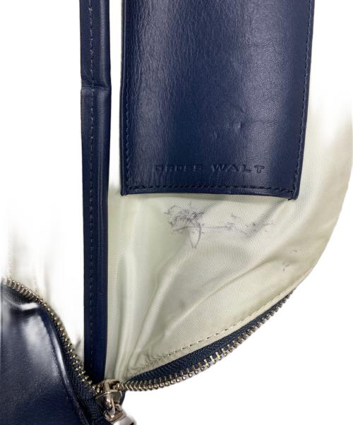 GROSS WALT（グロースヴァルト）GROSS WALT (グロースヴァルト) レザーボディーバッグ ネイビーの古着・服飾アイテム