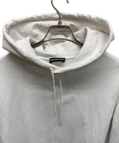 BALENCIAGA（バレンシアガ）BALENCIAGA (バレンシアガ) プルオーバーパーカー ホワイト サイズ:XSの古着・服飾アイテム