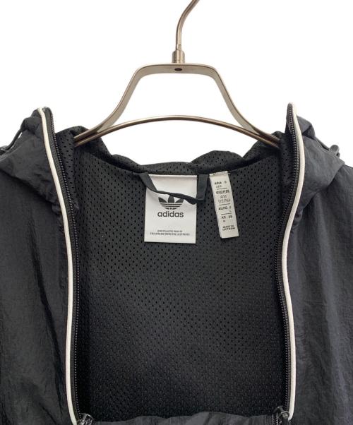 adidas（アディダス）adidas (アディダス) adidas　アノラックパーカー ブラック サイズ:Lの古着・服飾アイテム