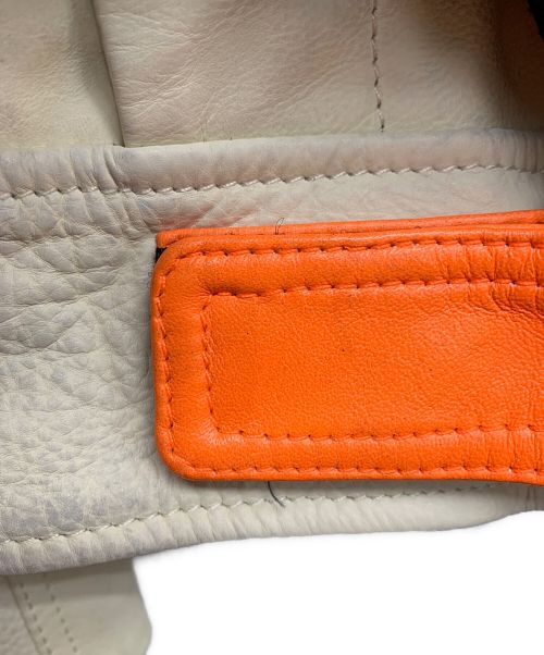 DIESEL（ディーゼル）DIESEL (ディーゼル) ライダースジャケット ベージュ サイズ:Lの古着・服飾アイテム