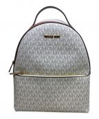 MICHAEL KORSマイケル・コース）の古着「ロゴバックパック」｜ブラウン×グレー