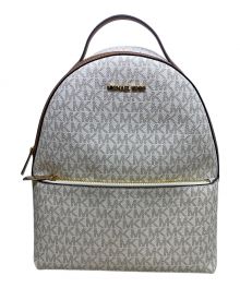 MICHAEL KORS（マイケル・コース）の古着「ロゴバックパック」｜ブラウン×グレー