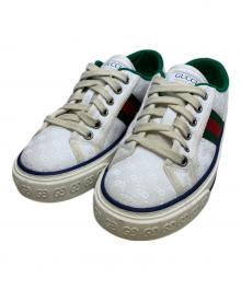 GUCCI（グッチ）の古着「キャンバススニーカー」｜ホワイト