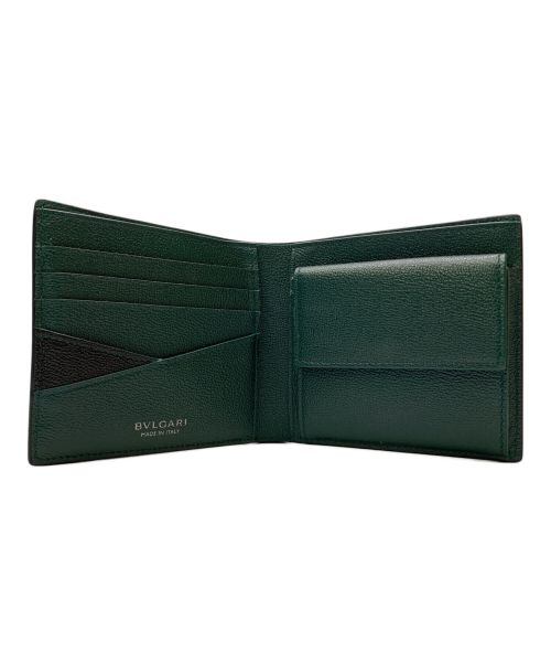 BVLGARI（ブルガリ）BVLGARI (ブルガリ) 2つ折り財布 ブラックの古着・服飾アイテム