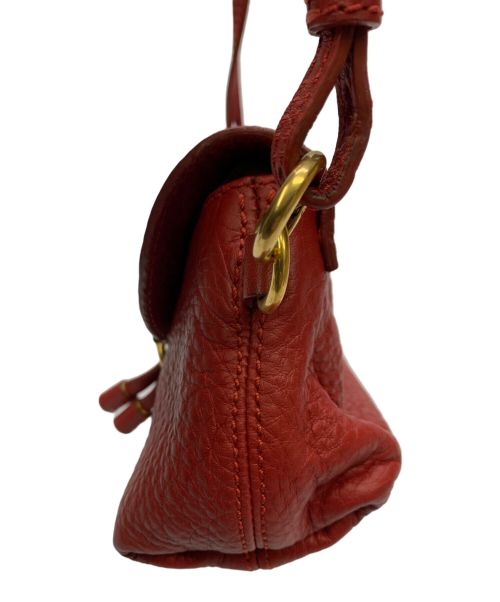 Chloe（クロエ）Chloe (クロエ) ミニショルダーバッグ レッドの古着・服飾アイテム