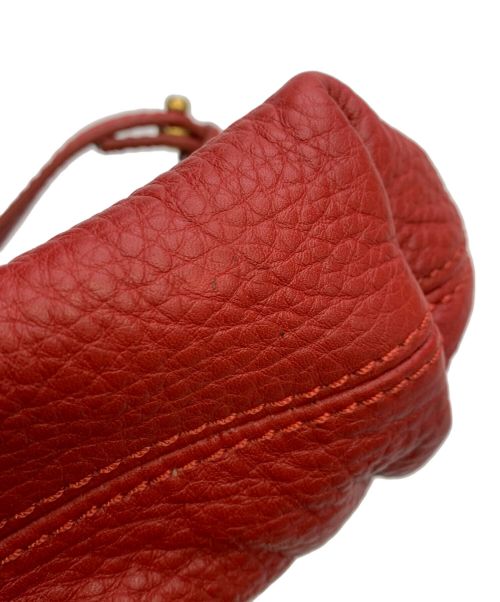 Chloe（クロエ）Chloe (クロエ) ミニショルダーバッグ レッドの古着・服飾アイテム