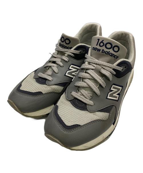 NEW BALANCE（ニューバランス）NEW BALANCE (ニューバランス) CM1600LG GRAY グレー×ネイビー サイズ:UK　　9の古着・服飾アイテム
