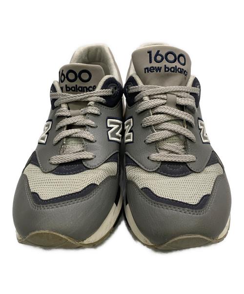 NEW BALANCE（ニューバランス）NEW BALANCE (ニューバランス) CM1600LG GRAY グレー×ネイビー サイズ:UK　　9の古着・服飾アイテム