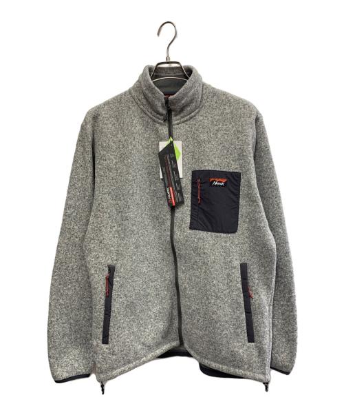 NANGA（ナンガ）NANGA (ナンガ) POLARTEC FLEECE ZIP BLOUSON グレー サイズ:L 未使用品の古着・服飾アイテム