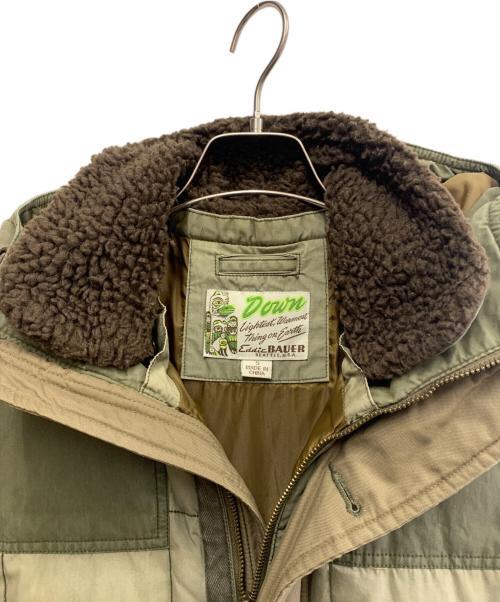 Eddie Bauer（エディーバウアー）Eddie Bauer (エディーバウアー) Eddie Bauer　550フィルパワー YUKON MODEL　ダウンジャケット カーキ サイズ:Sの古着・服飾アイテム