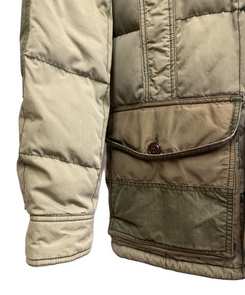 Eddie Bauer（エディーバウアー）Eddie Bauer (エディーバウアー) Eddie Bauer　550フィルパワー YUKON MODEL　ダウンジャケット カーキ サイズ:Sの古着・服飾アイテム