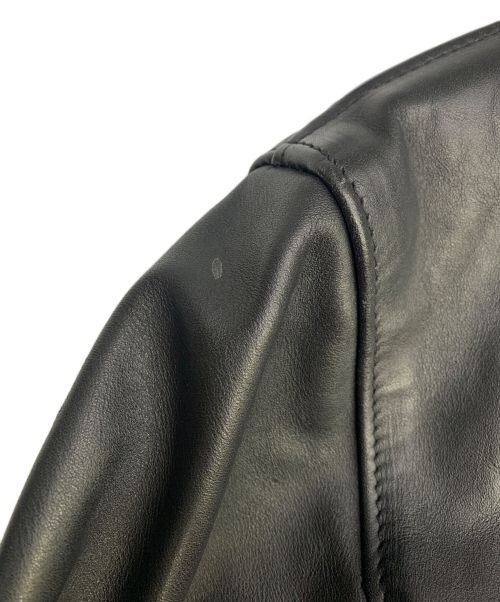 Schott（ショット）Schott (ショット) 641シングルライダースジャケット ブラック サイズ:34の古着・服飾アイテム