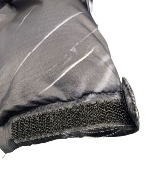 SUPREME（シュプリーム）SUPREME (シュプリーム) THE NORTH FACE (ザ ノース フェイス) Trompe Loeil Printed Nuptse Jacket 23SS ブラック×ホワイト サイズ:Lの古着・服飾アイテム