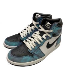 NIKE（ナイキ）の古着「Women's Air Jordan 1 High OG "Tie-Dye"」｜ホワイト×ブルー