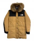 THE NORTH FACEザ ノース フェイス）の古着「ダウンジャケット」｜ブラウン×ブラック
