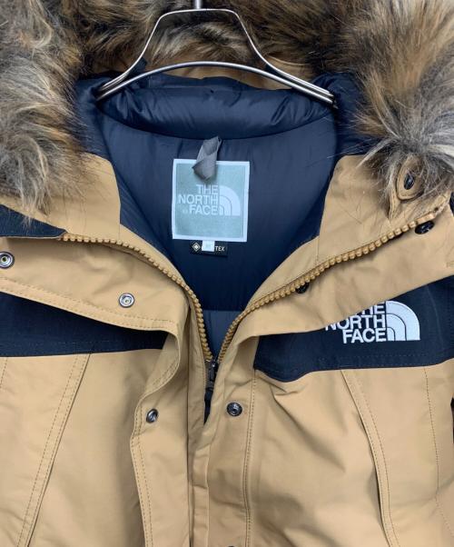 THE NORTH FACE（ザ ノース フェイス）THE NORTH FACE (ザ ノース フェイス) ダウンジャケット ブラウン×ブラック サイズ:Ｍの古着・服飾アイテム