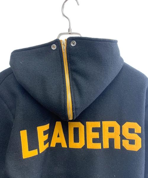 新しい学校のリーダーズ（アタラシイガッコウノリーダーズ）新しい学校のリーダーズ (アタラシイガッコウノリーダーズ) 新しい学校のリーダーズ　フード付きスタジャン ブラック サイズ:XLの古着・服飾アイテム