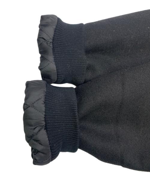 新しい学校のリーダーズ（アタラシイガッコウノリーダーズ）新しい学校のリーダーズ (アタラシイガッコウノリーダーズ) 新しい学校のリーダーズ　フード付きスタジャン ブラック サイズ:XLの古着・服飾アイテム