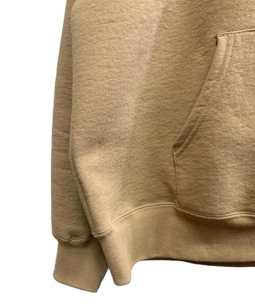 SUPREME（シュプリーム）SUPREME (シュプリーム) Supreme　Micro Logo Hooded Sweatshirt ベージュ サイズ:XLの古着・服飾アイテム