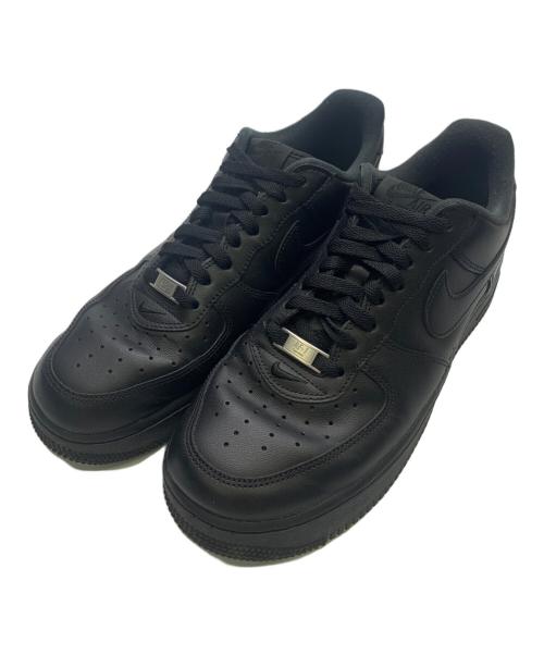 NIKE（ナイキ）NIKE (ナイキ) SUPREME (シュプリーム) Air Force 1 ブラック サイズ:27.5ｃｍの古着・服飾アイテム
