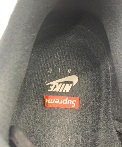 NIKE（ナイキ）NIKE (ナイキ) SUPREME (シュプリーム) Air Force 1 ブラック サイズ:27.5ｃｍの古着・服飾アイテム