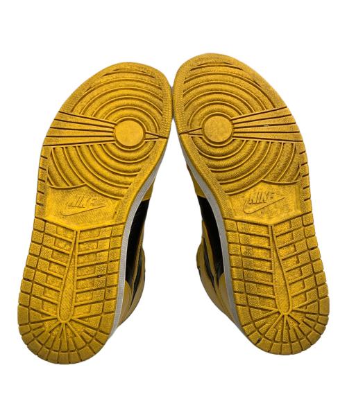 NIKE（ナイキ）NIKE (ナイキ) Air Jordan 1 High OG ブラック×イエロー サイズ:UK 9.5の古着・服飾アイテム