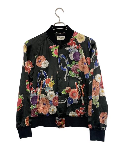 Saint Laurent Paris（サンローランパリ）Saint Laurent Paris (サンローランパリ) LOVE JACKET ブラック サイズ:SIZE 46の古着・服飾アイテム