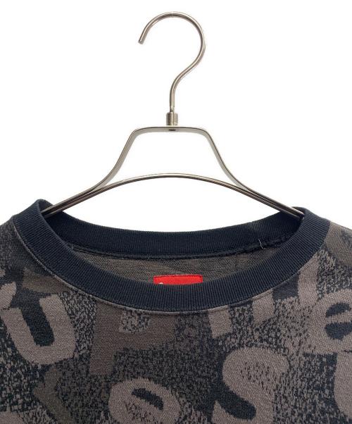 SUPREME（シュプリーム）SUPREME (シュプリーム) Scatter Text Crewneck グレー サイズ:Sの古着・服飾アイテム