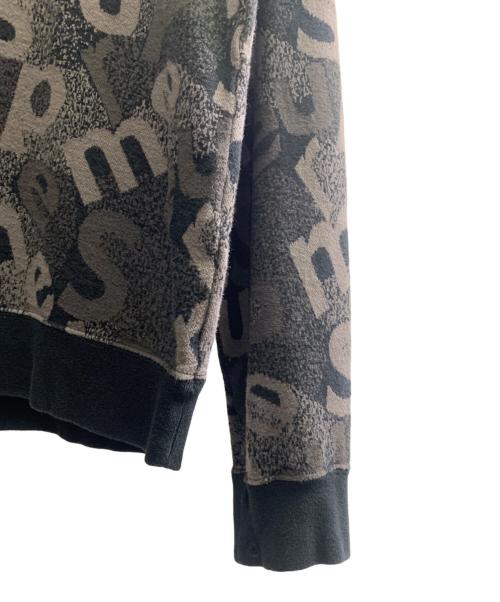 SUPREME（シュプリーム）SUPREME (シュプリーム) Scatter Text Crewneck グレー サイズ:Sの古着・服飾アイテム