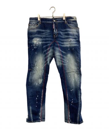 中古・古着通販】DSQUARED2 (ディースクエアード) ダメージデニム