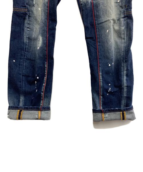 DSQUARED2（ディースクエアード）DSQUARED2 (ディースクエアード) ダメージデニムパンツ サイズ:52の古着・服飾アイテム