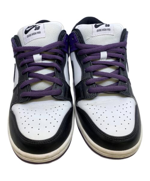 NIKE SB（ナイキエスビー）NIKE SB (ナイキエスビー) SB DUNK LOW PRO パープル×ブラック サイズ:UK　8.5の古着・服飾アイテム