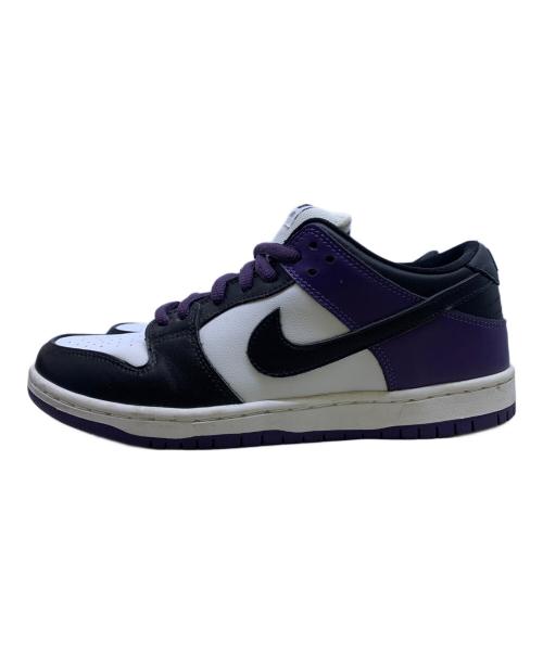 NIKE SB（ナイキエスビー）NIKE SB (ナイキエスビー) SB DUNK LOW PRO パープル×ブラック サイズ:UK　8.5の古着・服飾アイテム