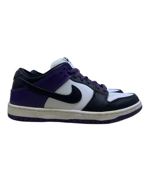 NIKE SB（ナイキエスビー）NIKE SB (ナイキエスビー) SB DUNK LOW PRO パープル×ブラック サイズ:UK　8.5の古着・服飾アイテム