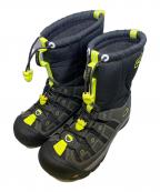 KEENキーン）の古着「スノーブーツ」｜ブラック×イエロー