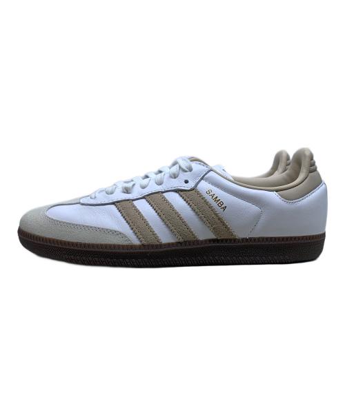 adidas（アディダス）adidas (アディダス) SAMBA OG ベージュ×ブラウン サイズ:25.5㎝ 未使用品の古着・服飾アイテム