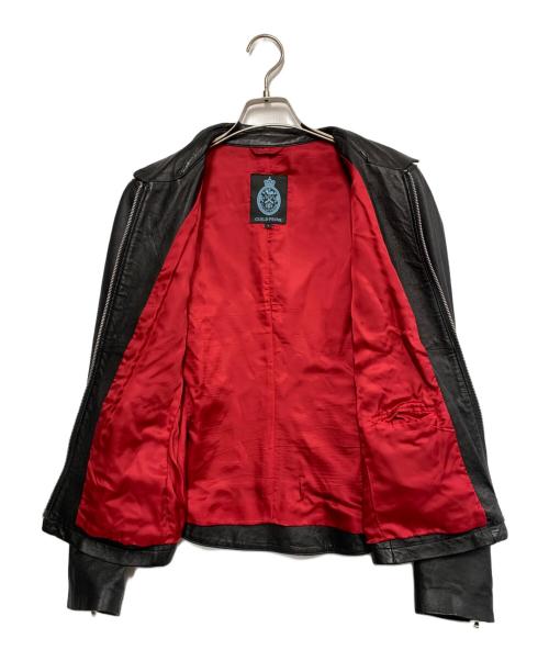 GUILD PRIME（ギルドプライム）GUILD PRIME (ギルドプライム) スタッズライダースジャケット ブラック サイズ:Mの古着・服飾アイテム