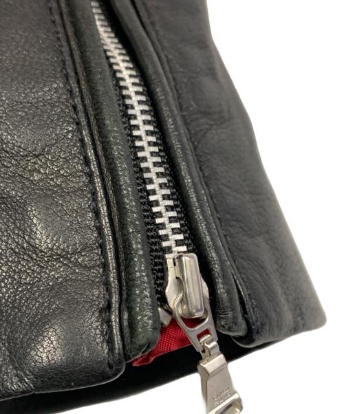 GUILD PRIME（ギルドプライム）GUILD PRIME (ギルドプライム) スタッズライダースジャケット ブラック サイズ:Mの古着・服飾アイテム