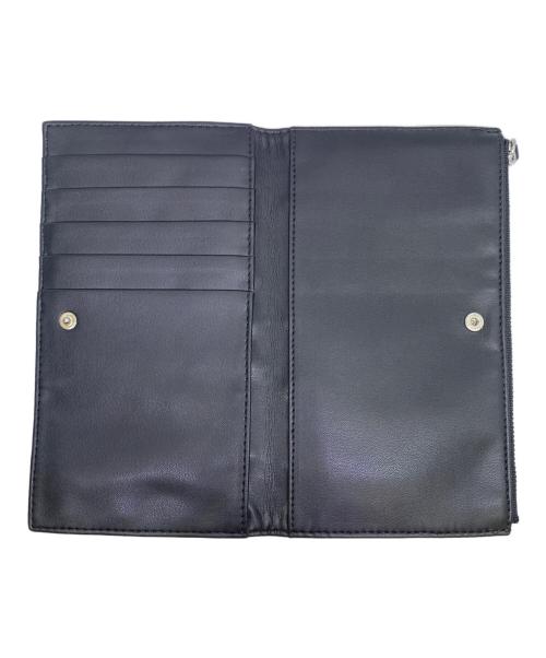 MM6 Maison Margiela（エムエムシックスメゾンマルジェラ）MM6 Maison Margiela (エムエムシックス メゾンマルジェラ) 2つ折り財布 ブラックの古着・服飾アイテム