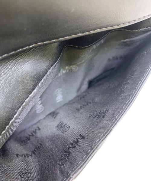 MM6 Maison Margiela（エムエムシックスメゾンマルジェラ）MM6 Maison Margiela (エムエムシックス メゾンマルジェラ) 2つ折り財布 ブラックの古着・服飾アイテム